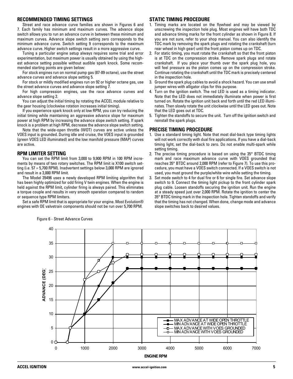 Mallory Ignition ACCEL Ignition 35496 User Manual | Page 5 / 8