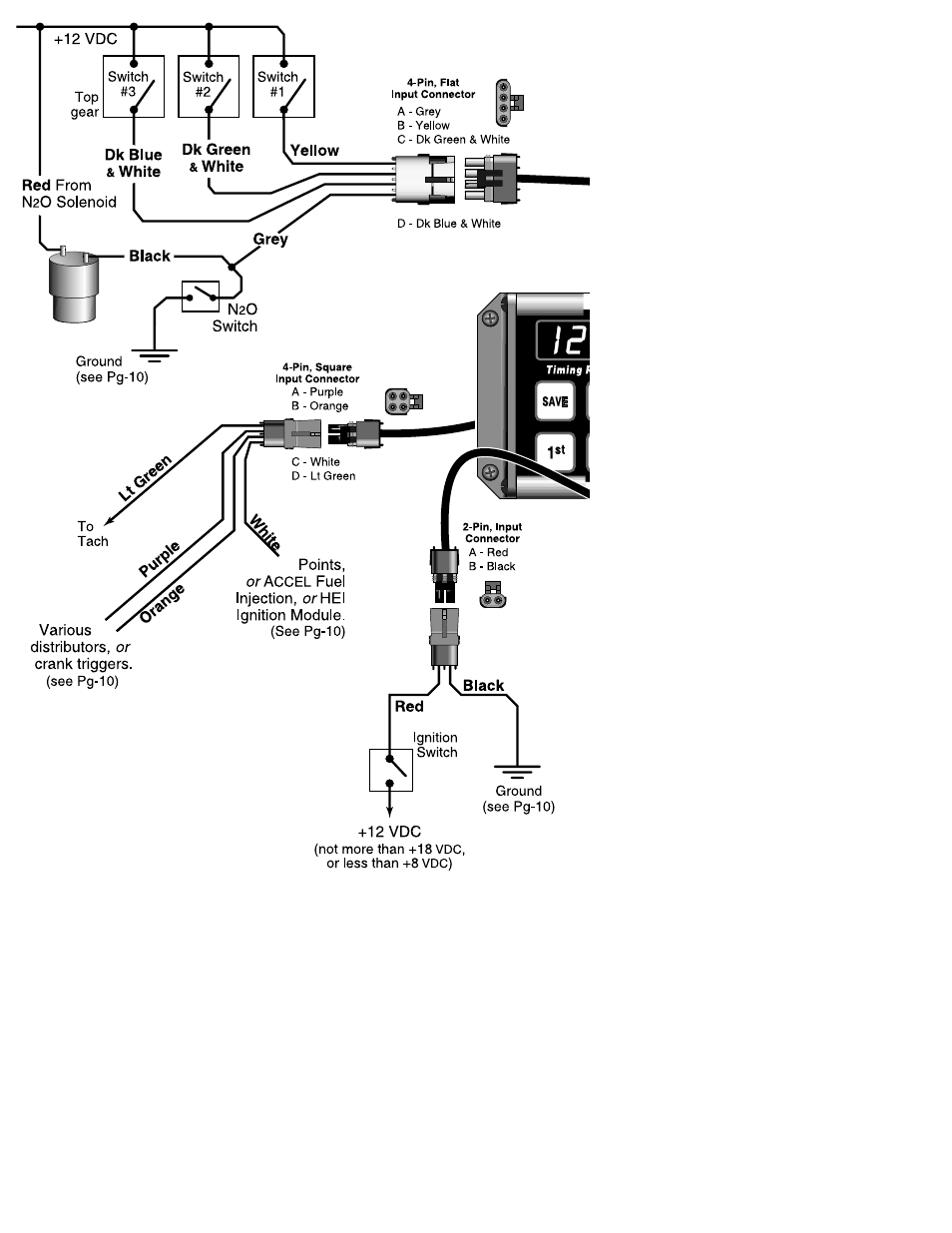 Mallory Ignition ACCEL timing retard module 49355 User Manual | Page 8 / 15