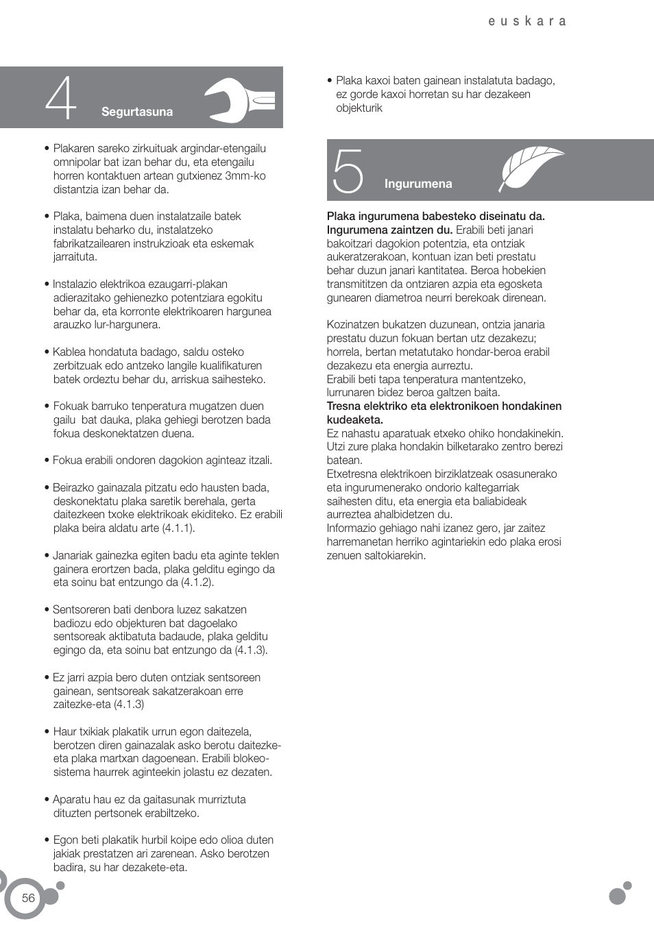 Fagor 2V-33TS User Manual | Page 58 / 62