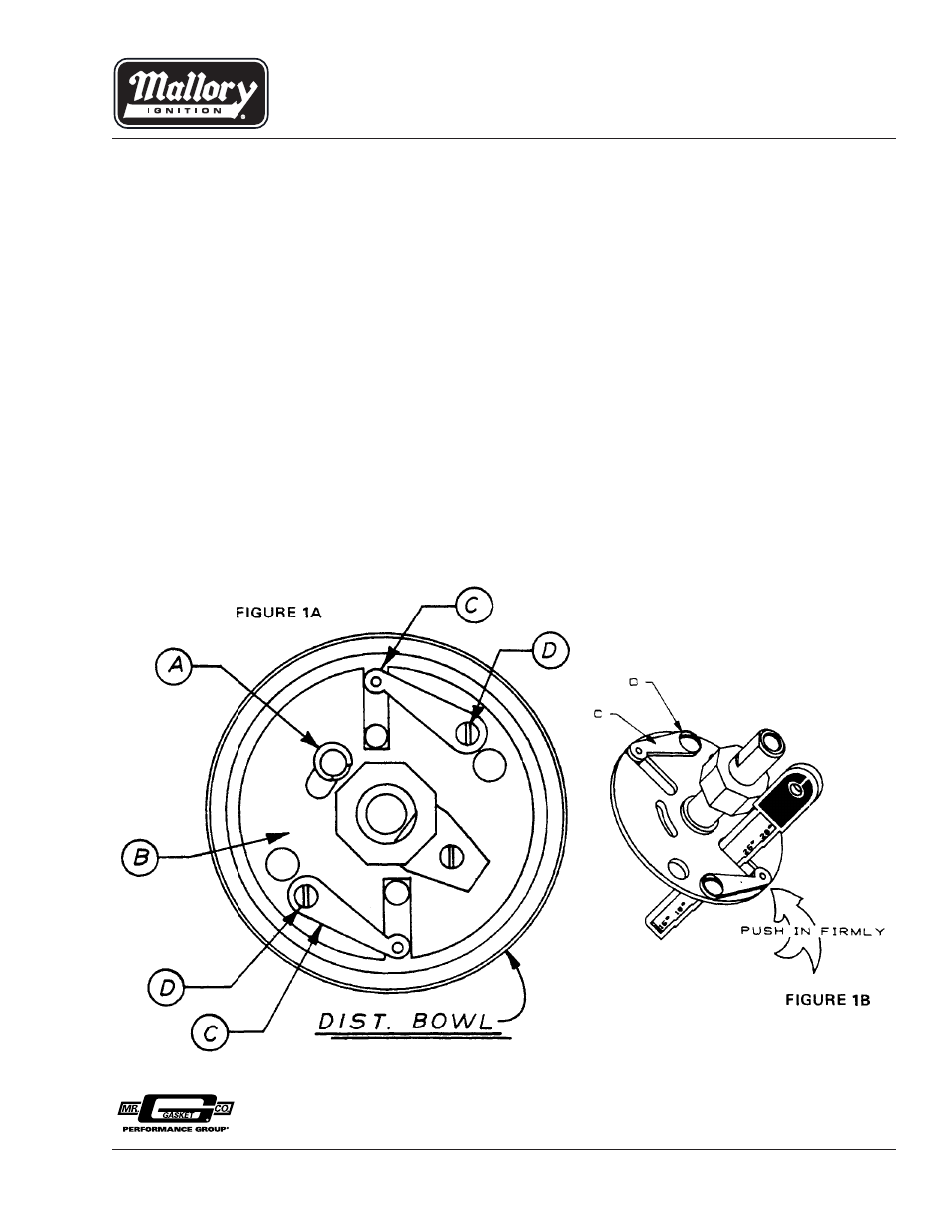 Degree key, Installation instructions | Mallory Ignition Mallory advance curve kit 29015 User Manual | Page 3 / 3