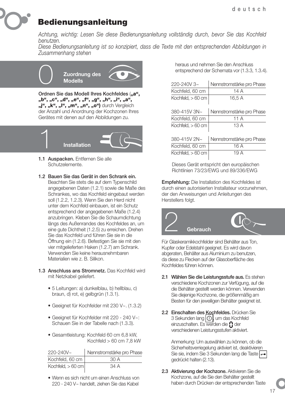 Bedienungsanleitung | Fagor 2VFT-211AS User Manual | Page 19 / 62