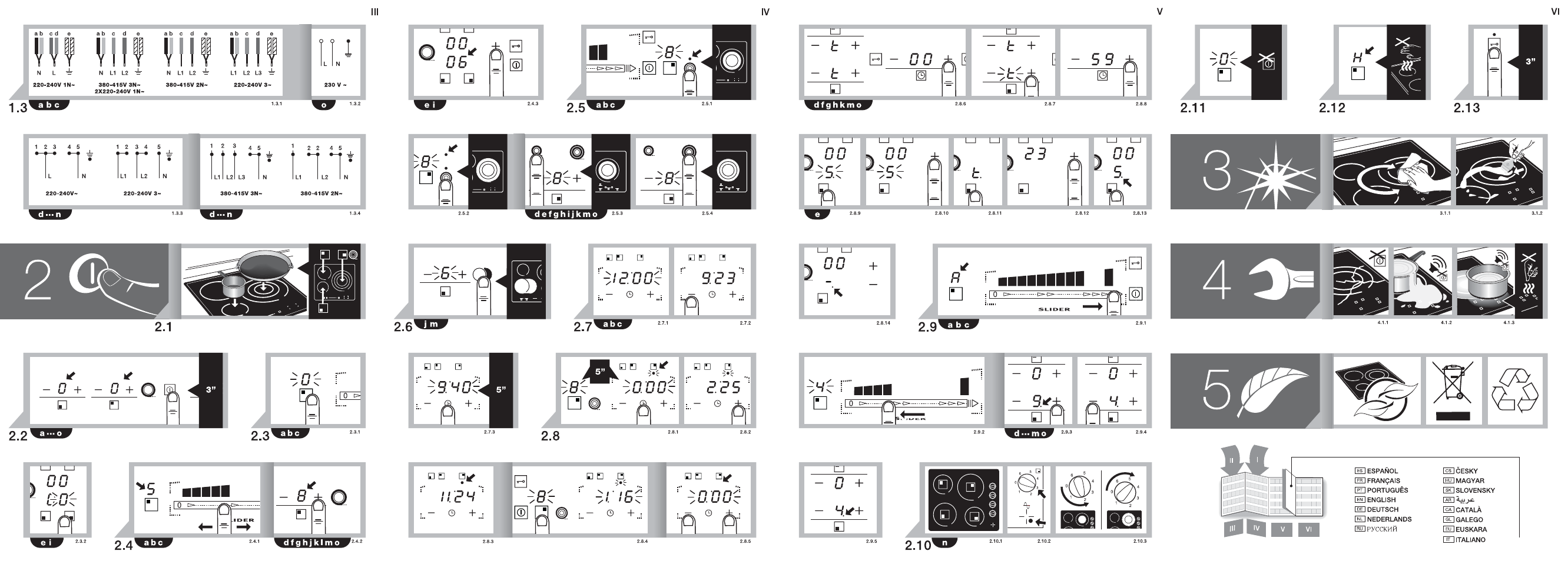 Fagor 2VFT-211AS User Manual | Page 2 / 62