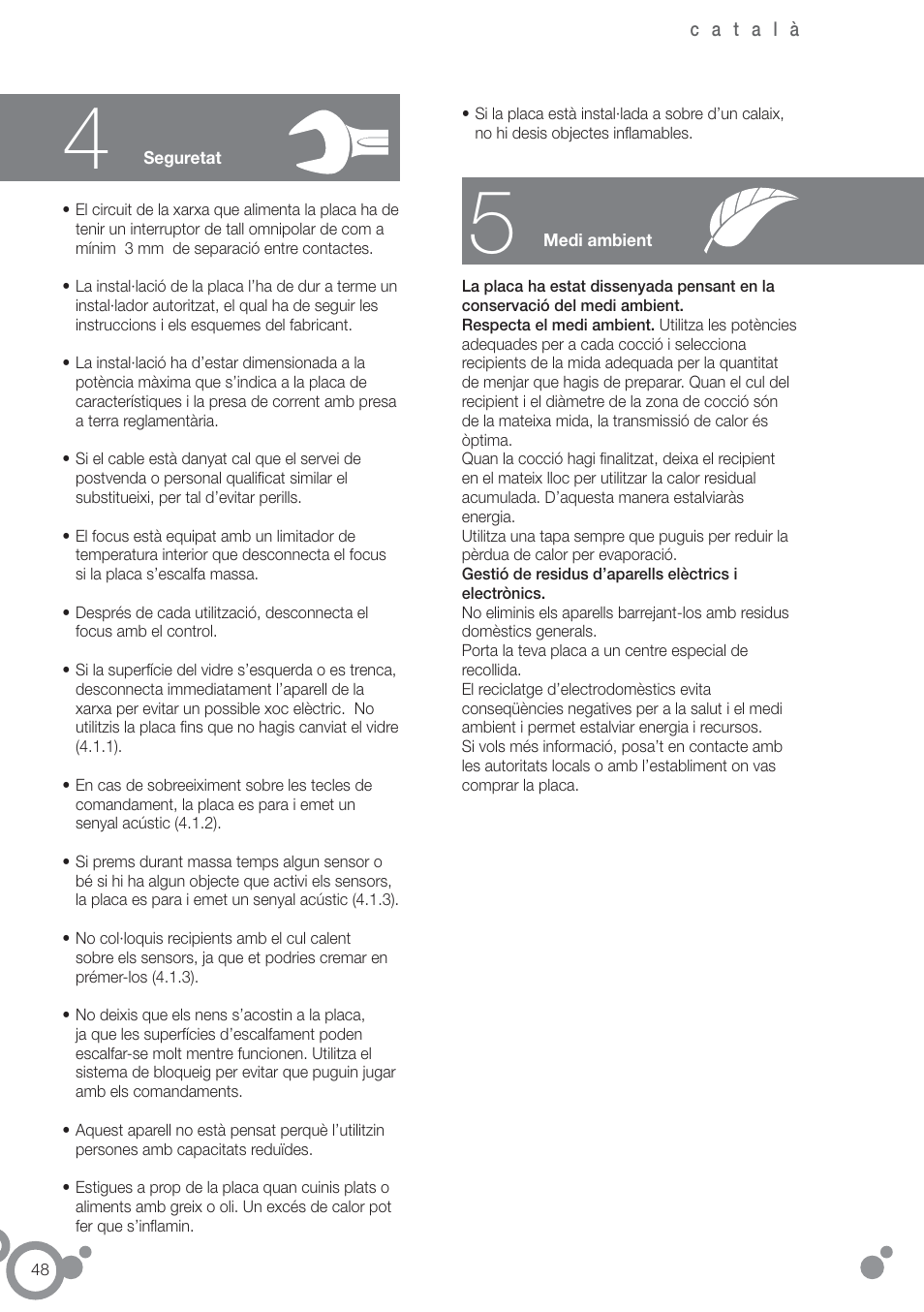 Fagor 2VFT-211AS User Manual | Page 50 / 62