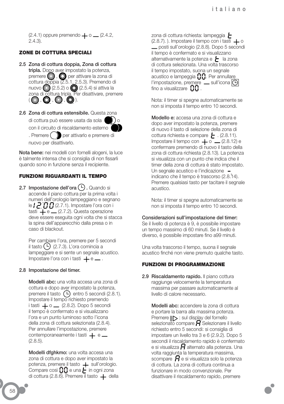 Fagor 2VFT-211AS User Manual | Page 60 / 62