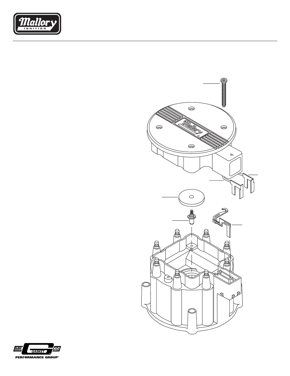 Mallory Ignition Mallory HEI PERFORMANCE COIL 29212_29215 User Manual | 3 pages