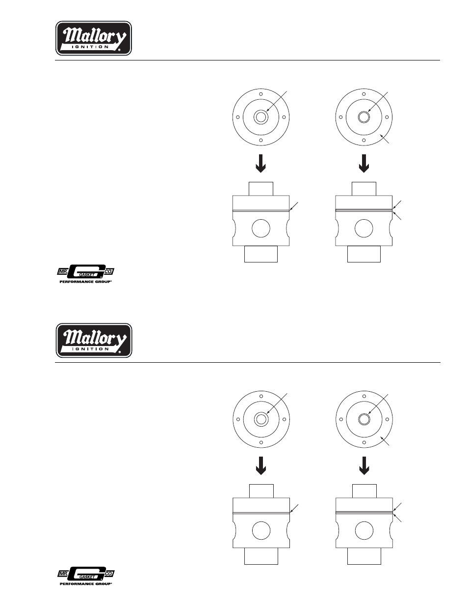 Mallory Ignition Mallory REGULATOR WARNING User Manual | 1 page