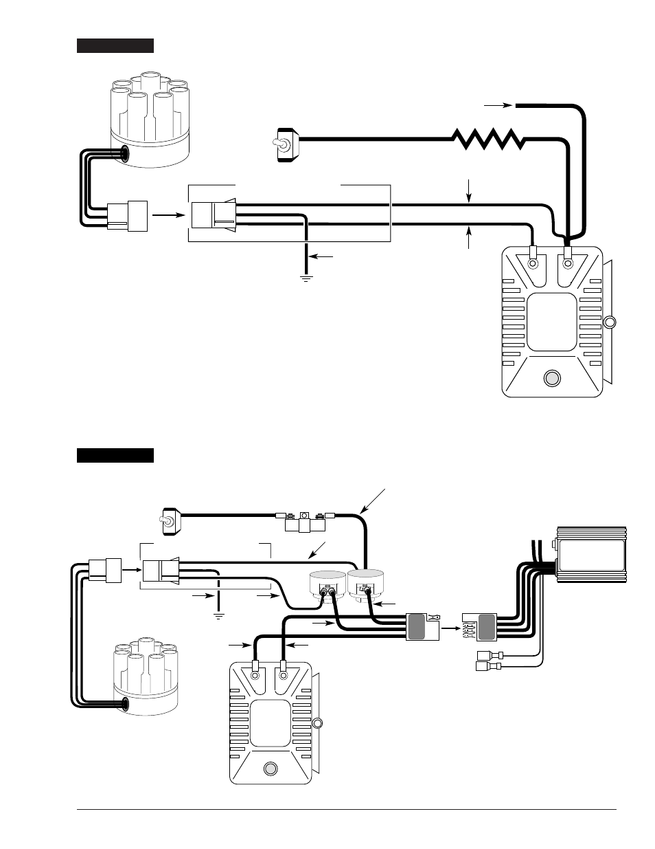 Figure 2, Bobine, Figure 3 | Mallory Ignition Mallory UNILITE DISTRIBUTOR User Manual | Page 12 / 13