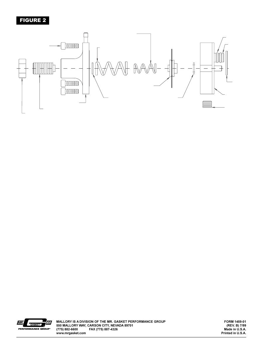Figure 2 | Mallory Ignition Mallory FUEL PRESSURE REGULATOR 4213 User Manual | Page 2 / 2