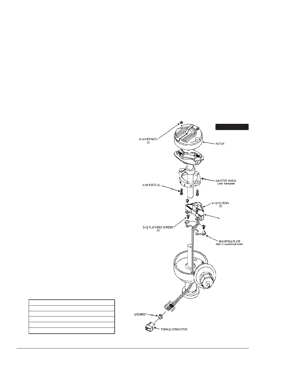 Mallory Ignition Mallory E-SPARK CONVERSION PART 61001M User Manual | Page 2 / 4