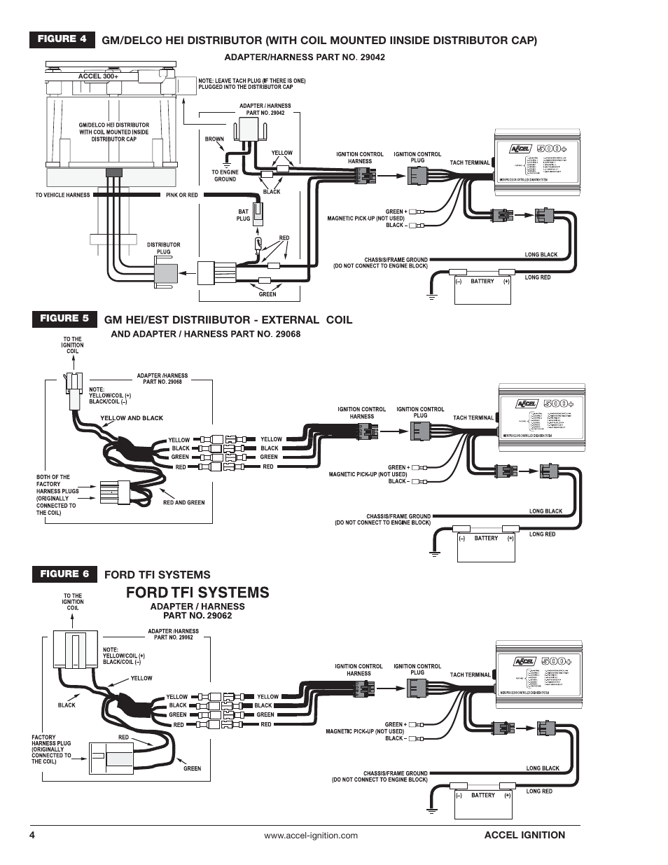 Mallory Ignition ACCEL 500+ ELECTRONIC IGNITION CONTROL 49500 User Manual | Page 4 / 12