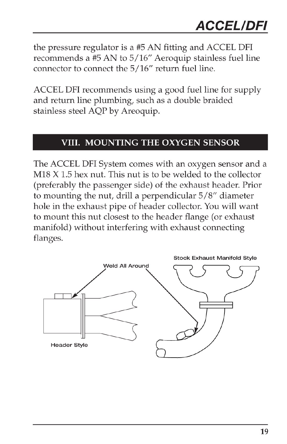 Mallory Ignition ACCEL Digital Fuel Injection Engine Management System 74030 User Manual | Page 21 / 26