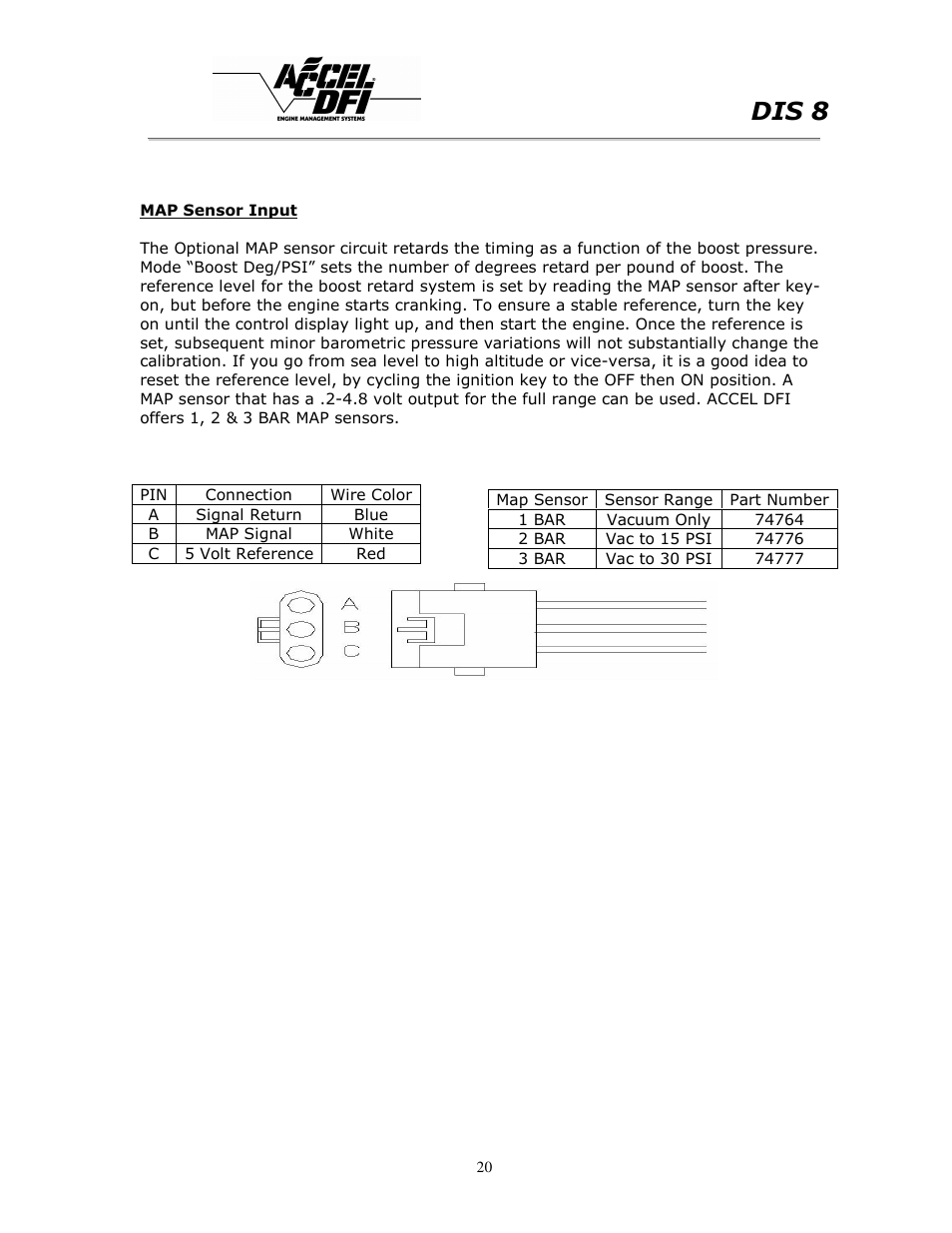 Dis 8 | Mallory Ignition ACCEL DIS 8 75610 User Manual | Page 20 / 25