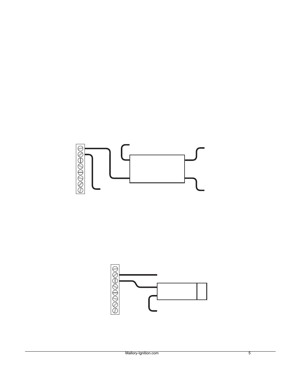 Mallory Ignition Mallory HYFIRE VII Series Electronic Ignition Controls 667C User Manual | Page 6 / 9