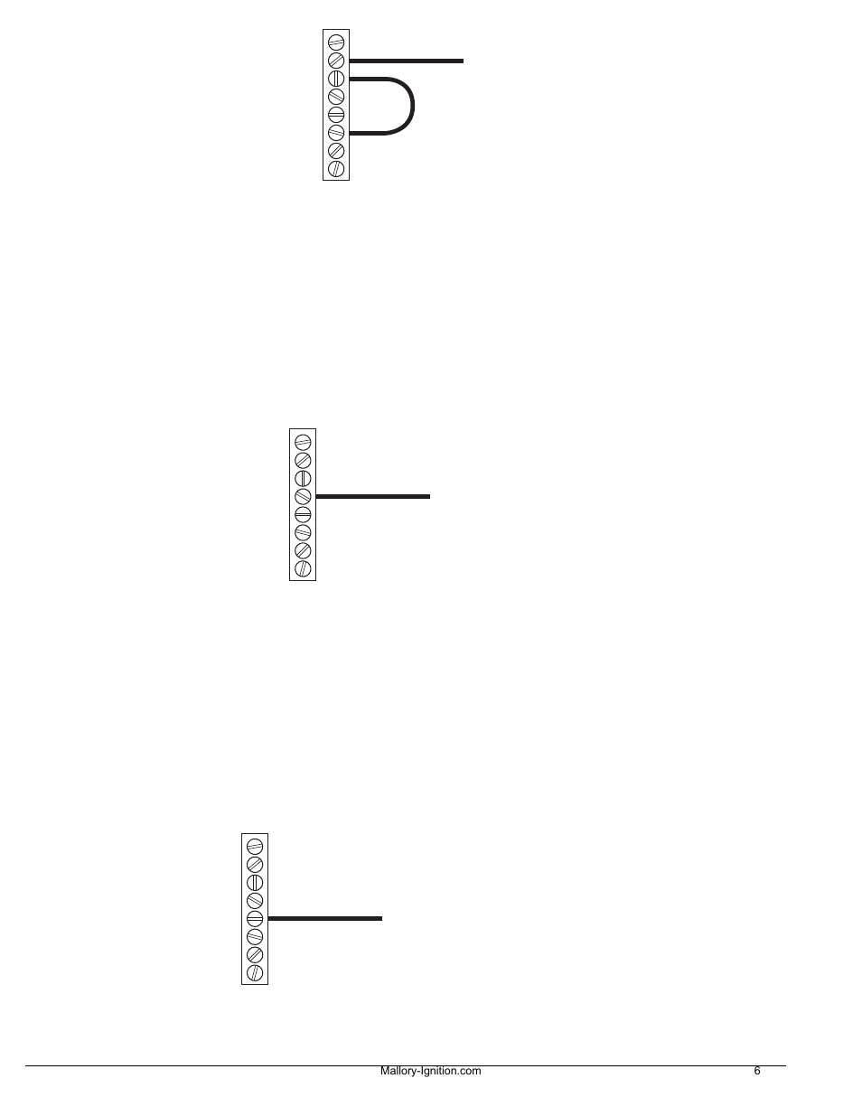 Example 4: burnout rpm limiter (mode 2), Example 5: staging rpm limiter | Mallory Ignition Mallory HYFIRE VII Series Electronic Ignition Controls 667C User Manual | Page 7 / 9