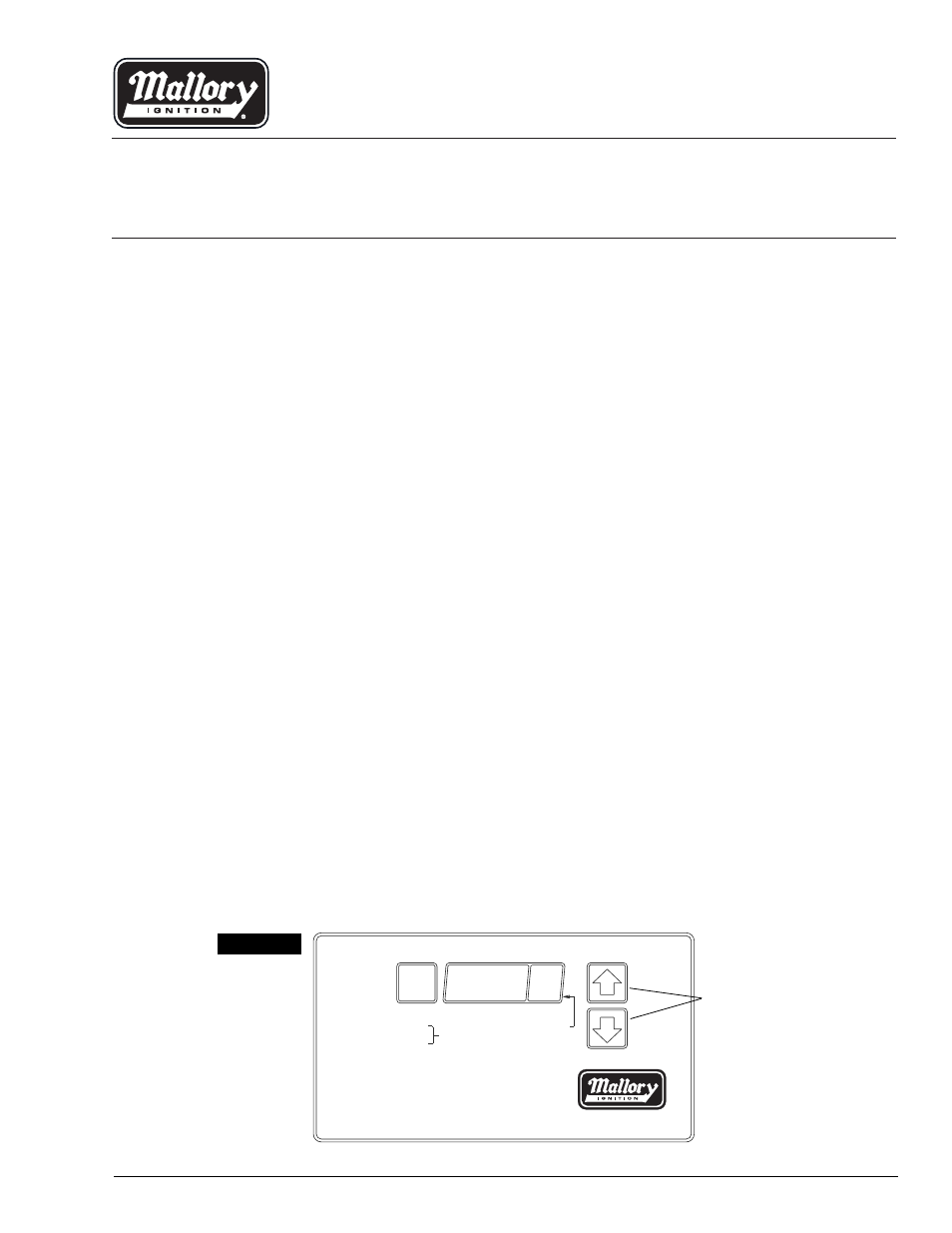 Mallory Ignition Mallory 4-STAGE RETARD CONTROL 678 User Manual | 4 pages