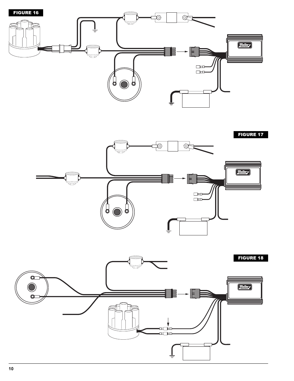 Oem ignition amplifier, Figure 17, Figure 18 | Figure 16 | Mallory Ignition Mallory HYFIRE IV SERIES Ignition System 692_697 User Manual | Page 10 / 12