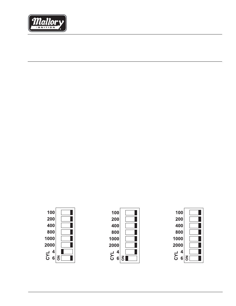Mallory Ignition Mallory HYFIRE HEI MODULE 699 User Manual | 2 pages