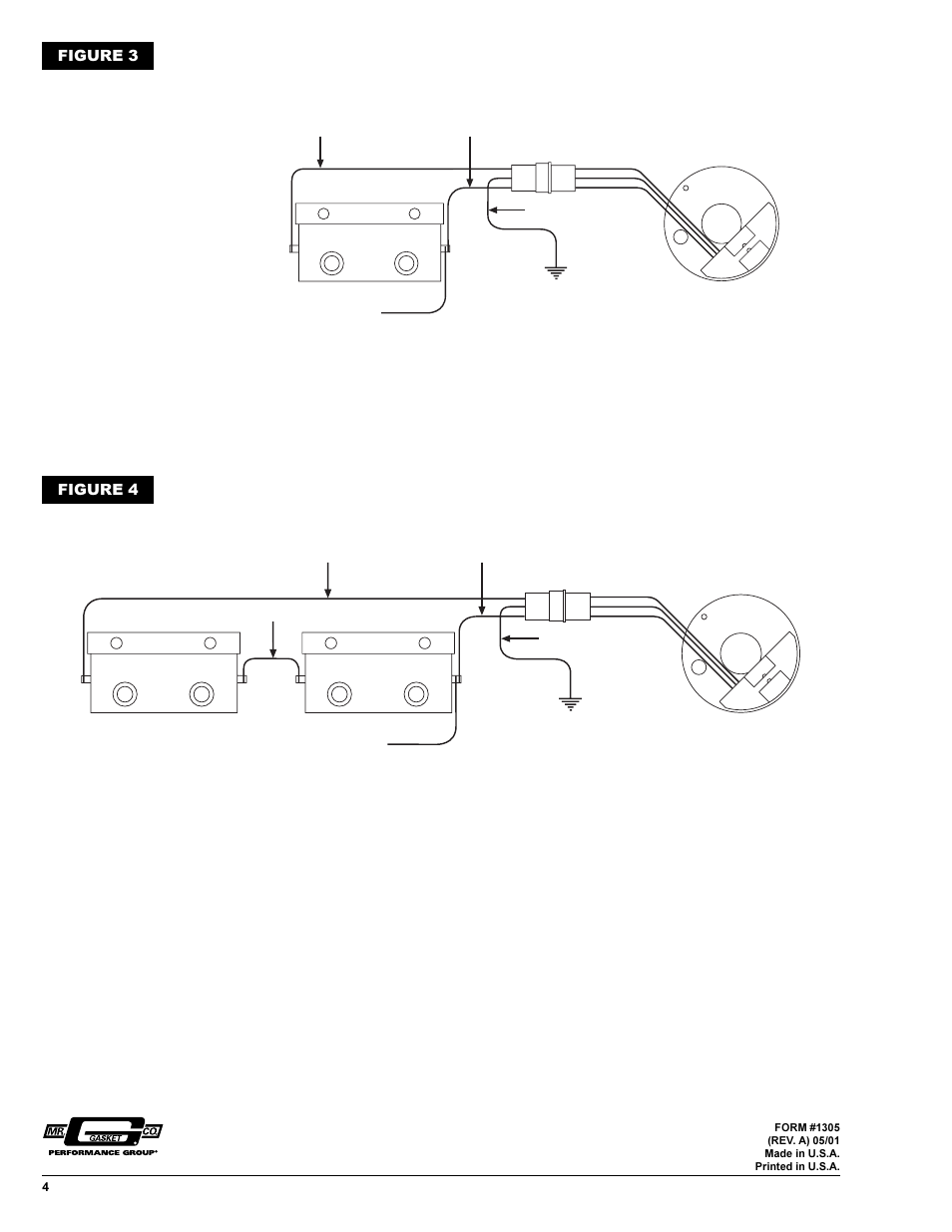 Dual plug heads, Single plug heads | Mallory Ignition Mallory UNILITE CONVERSION А566 User Manual | Page 4 / 4