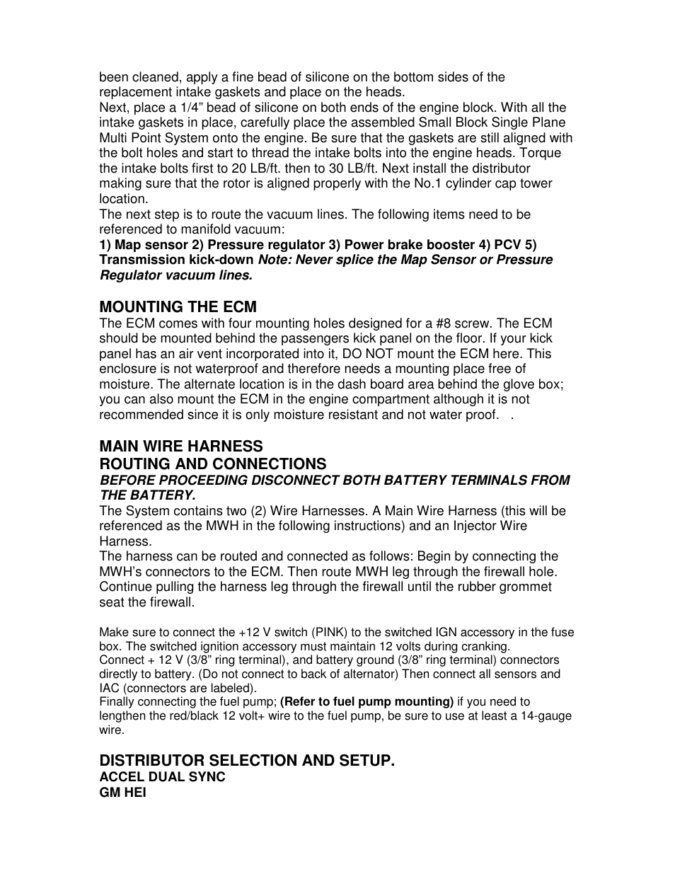 Mallory Ignition ACCEL DFI PRO RAM 77141_77142_77143_77144 User Manual | Page 2 / 4