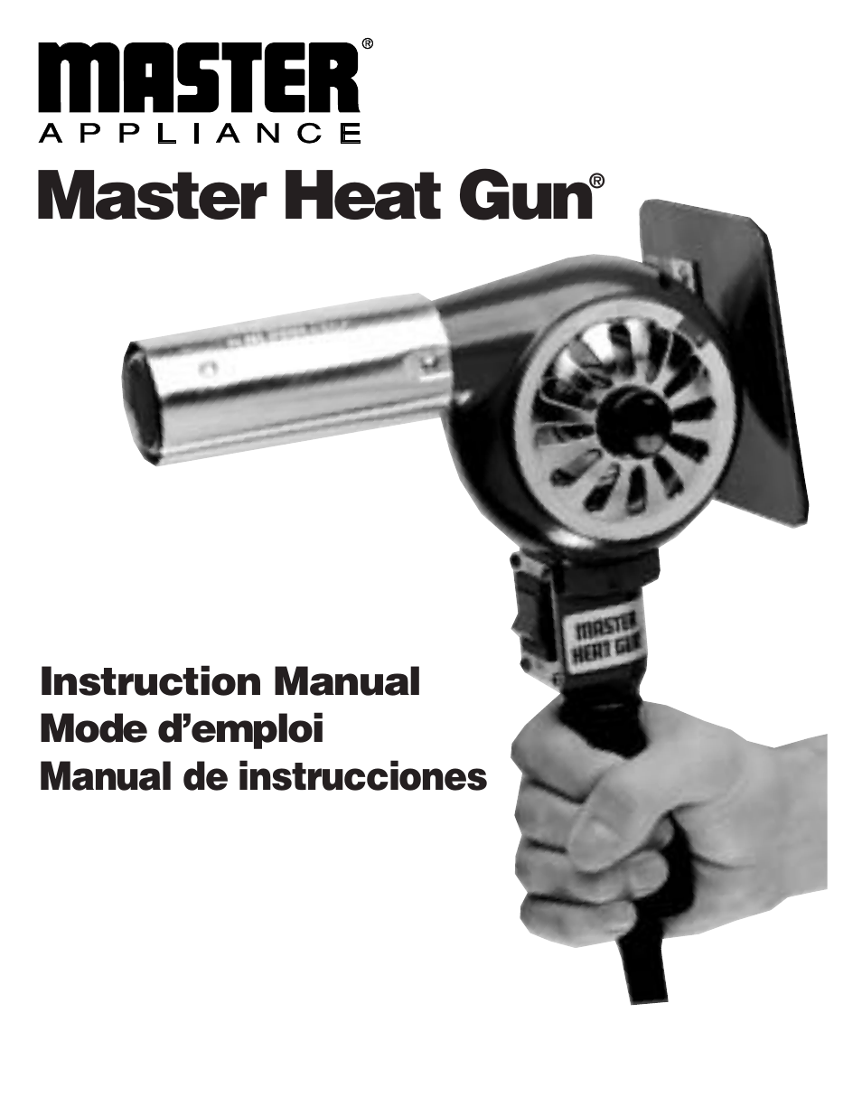 Master Appliance Master Heat Guns & Kits User Manual | 40 pages