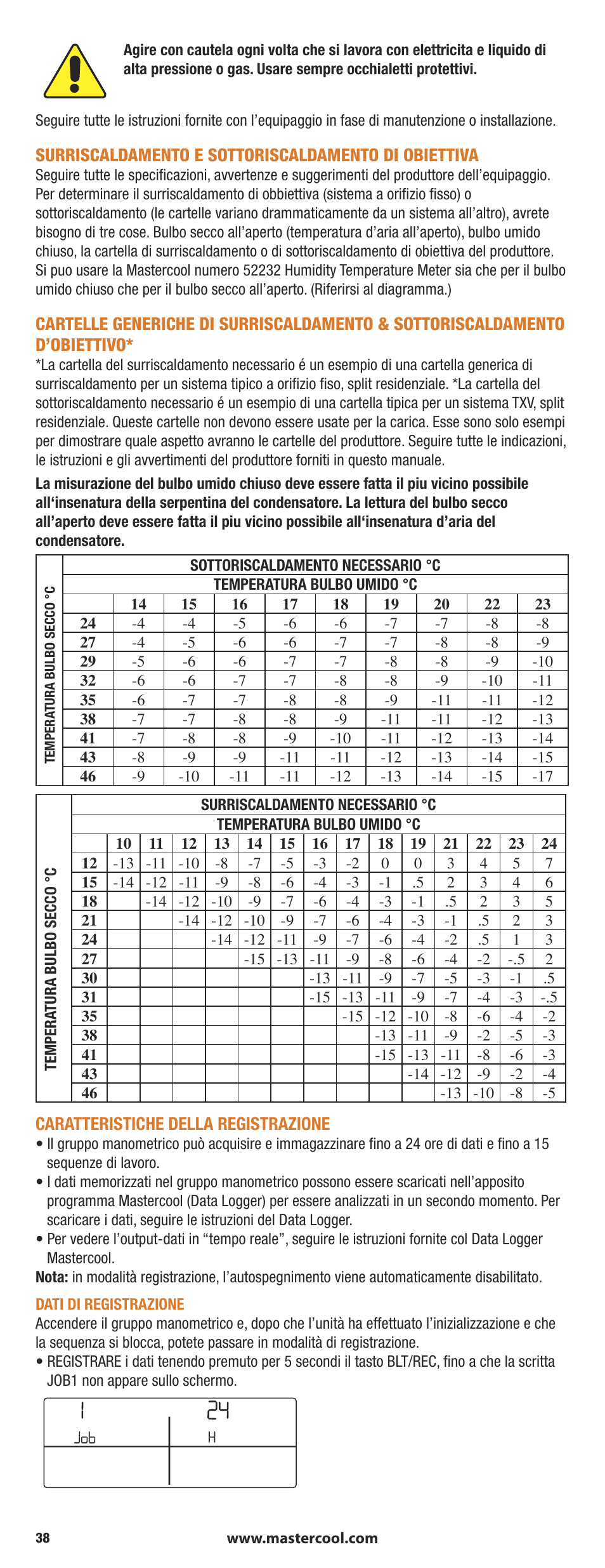 Mastercool 90413 4-way Valve Digital Manifold User Manual | Page 38 / 48