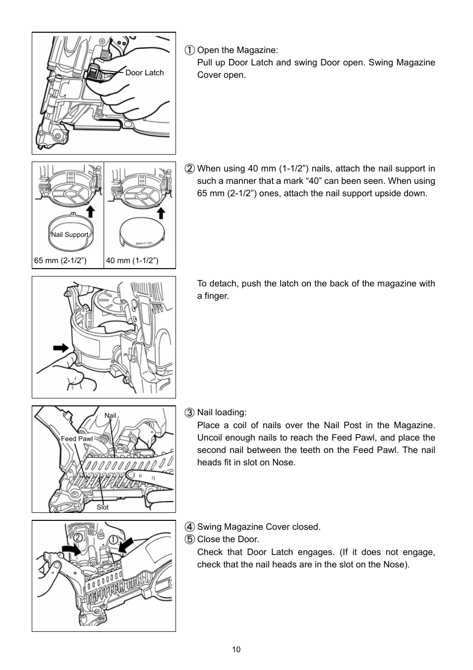 MAX HN65J User Manual | Page 8 / 13