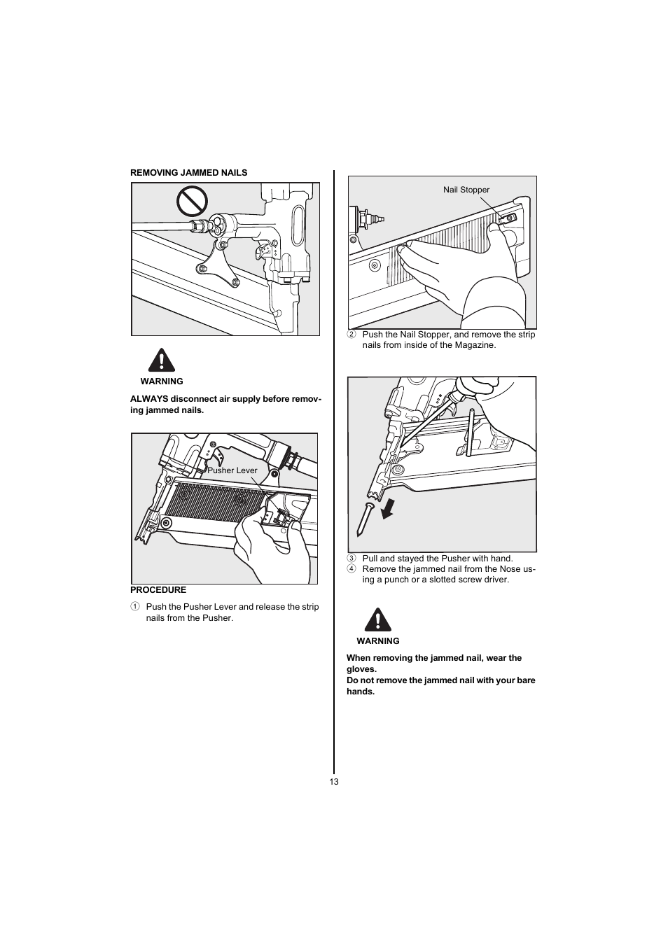 MAX HS130(CE) User Manual | Page 13 / 14