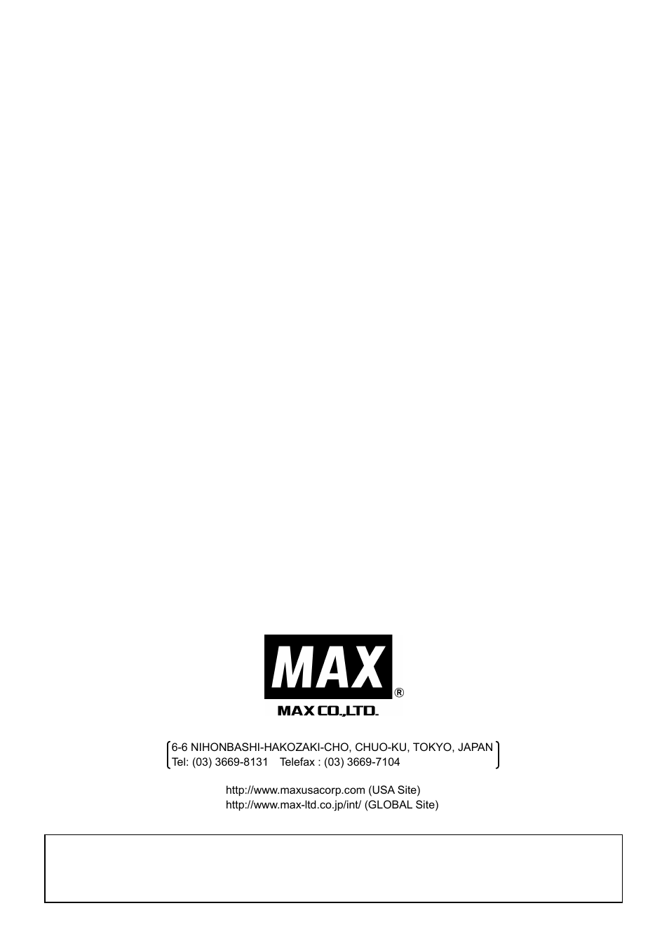 MAX HN75 User Manual | Page 14 / 15