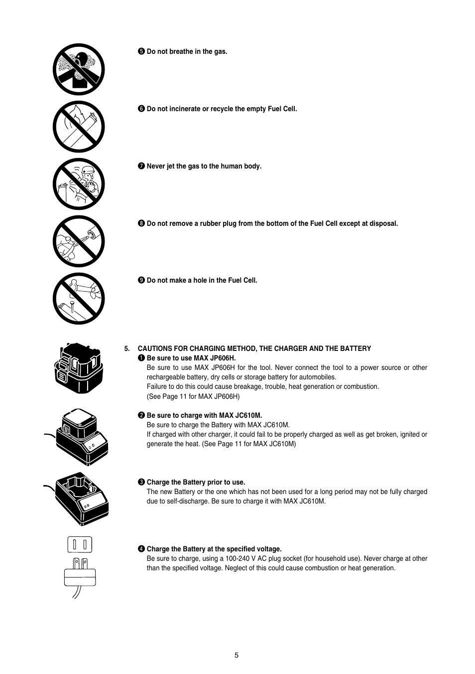 MAX GS865E User Manual | Page 5 / 27