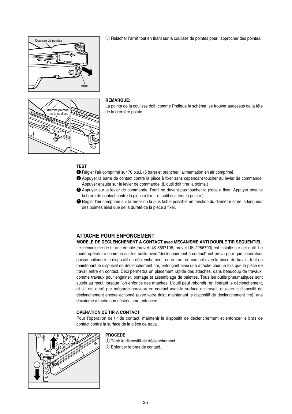 Attache pour enfoncement | MAX SN890RH-R User Manual | Page 25 / 44