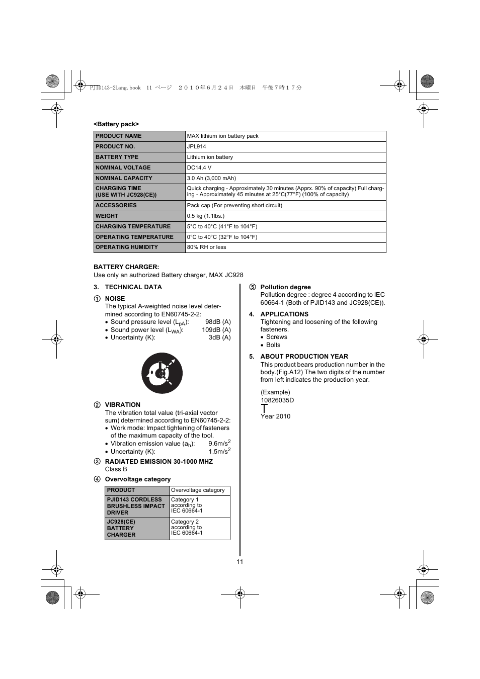 MAX PJID143 User Manual | Page 11 / 20