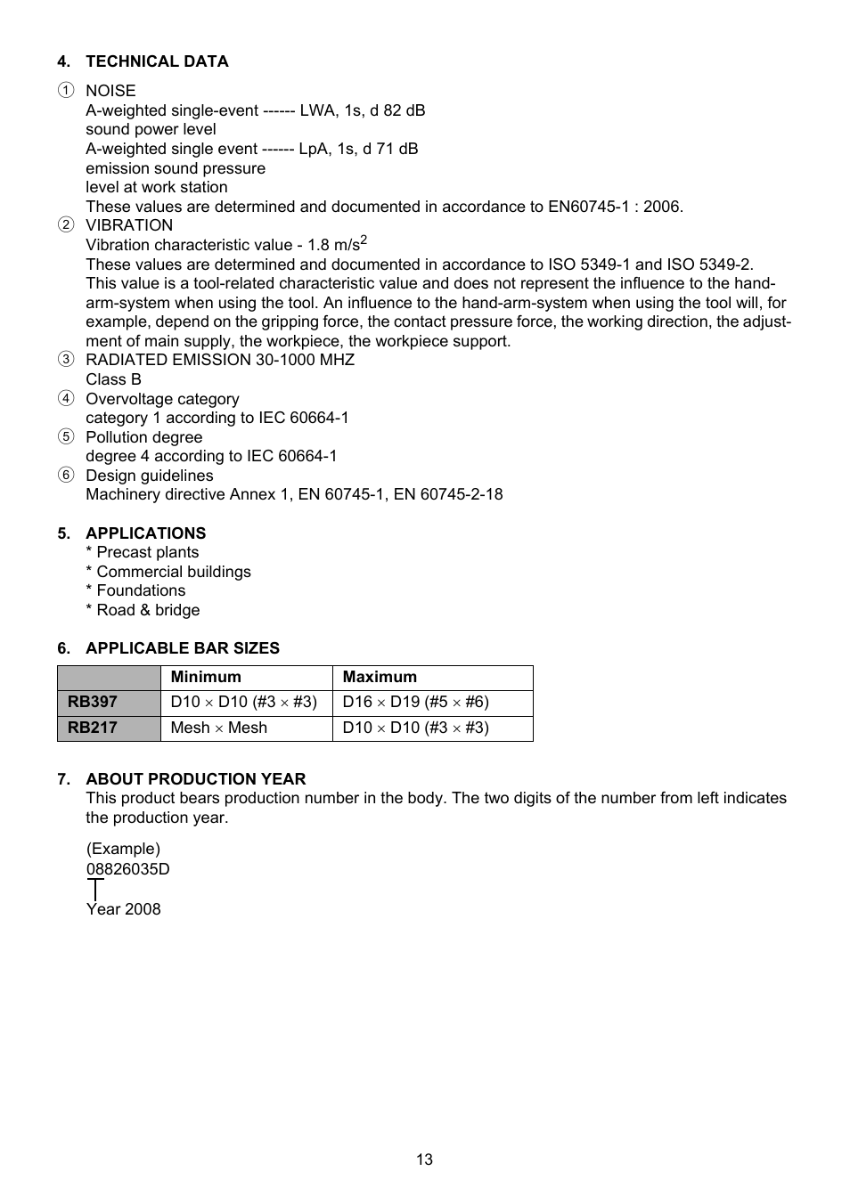 MAX RB397(CE) User Manual | Page 12 / 33