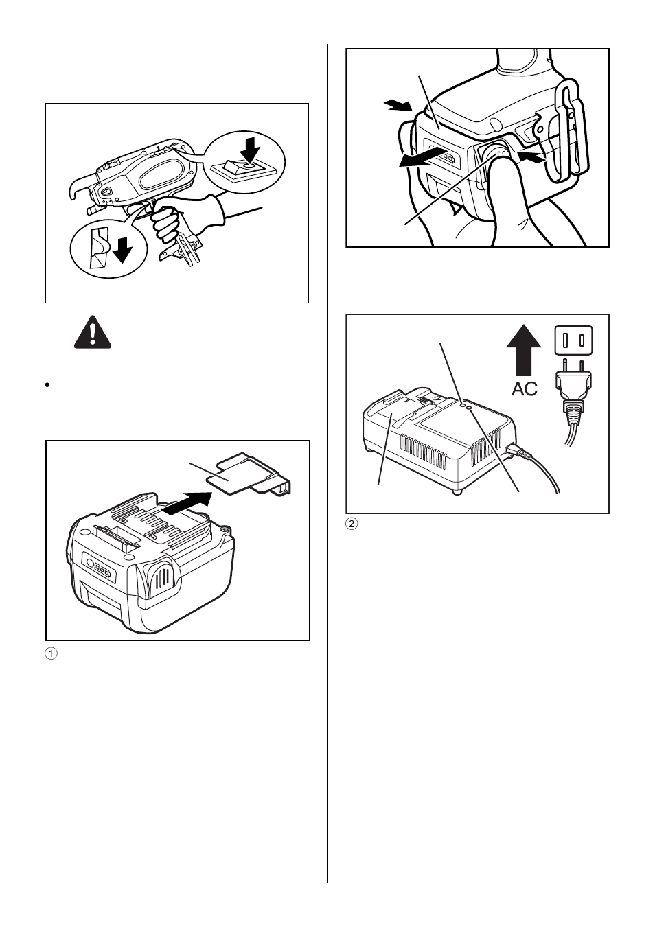 Battery instructions | MAX RB217 User Manual | Page 14 / 34