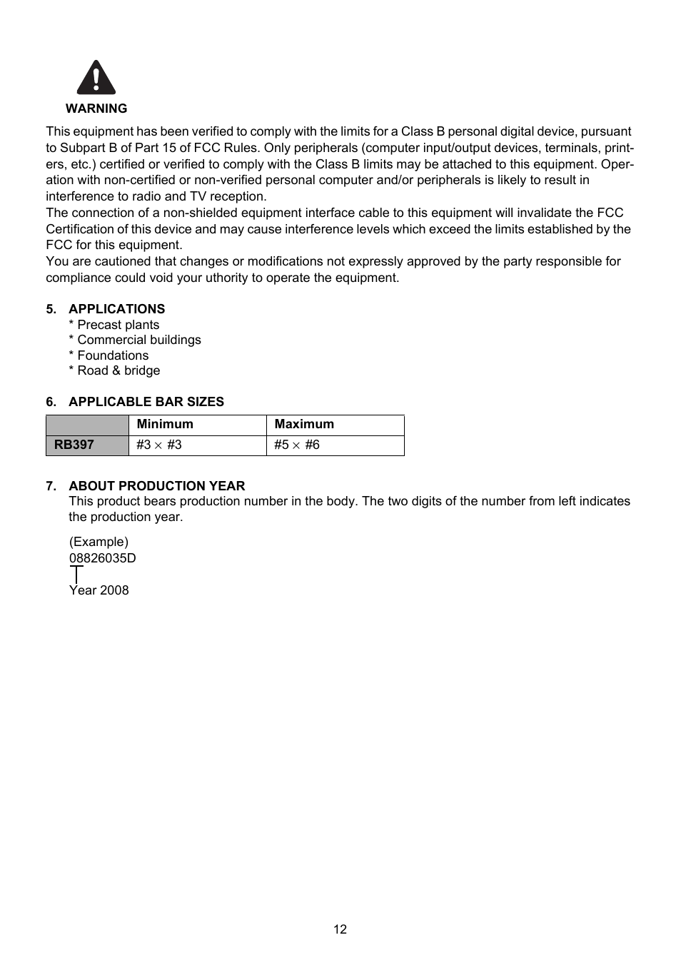 MAX RB397(USA) User Manual | Page 11 / 27