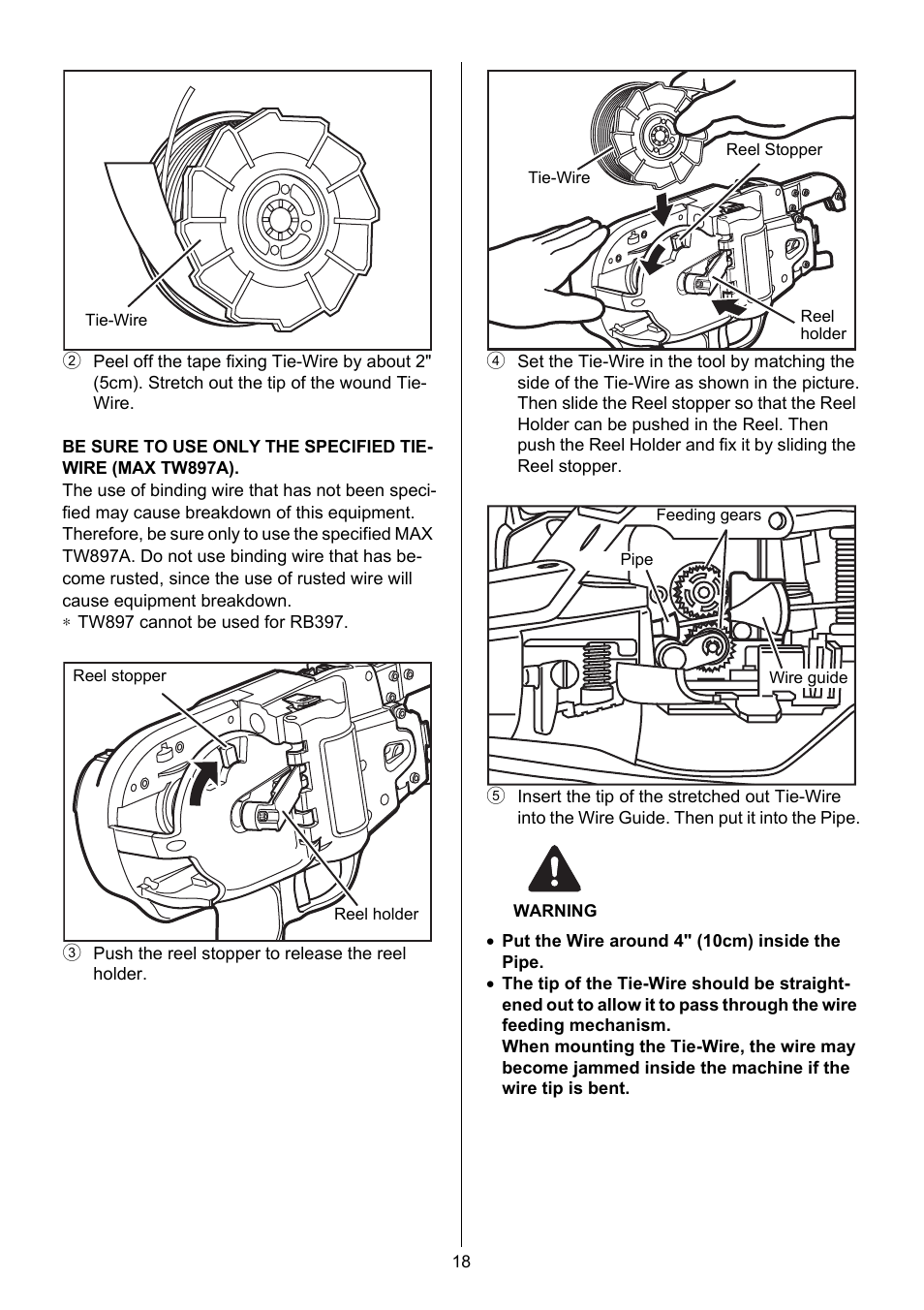 MAX RB397(USA) User Manual | Page 17 / 27