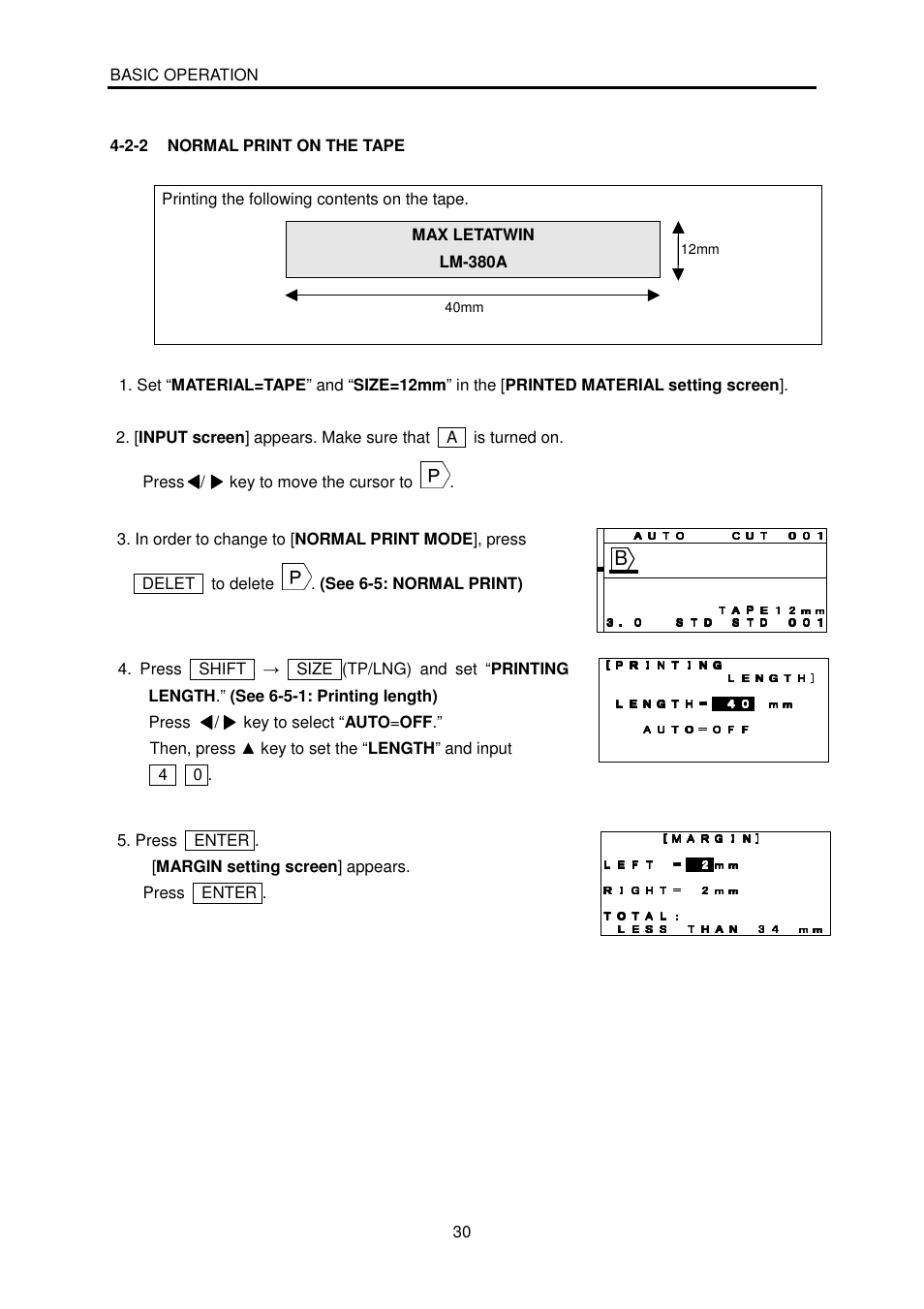 MAX LM-380A User Manual | Page 30 / 64