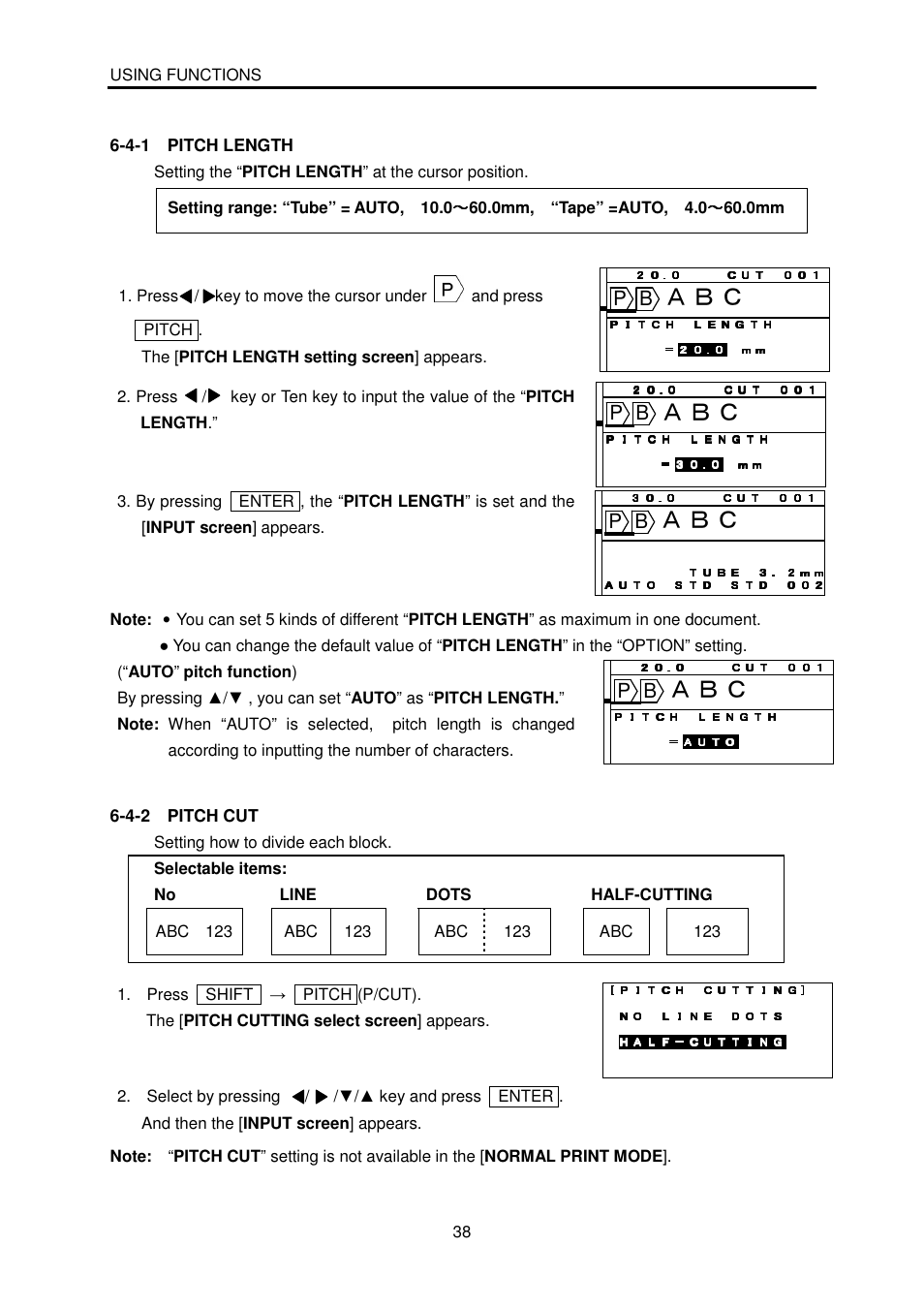 MAX LM-380A User Manual | Page 38 / 64