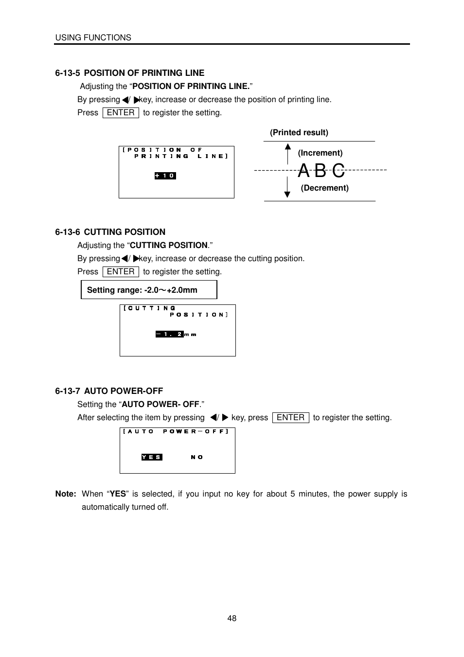 A b c | MAX LM-380A User Manual | Page 48 / 64