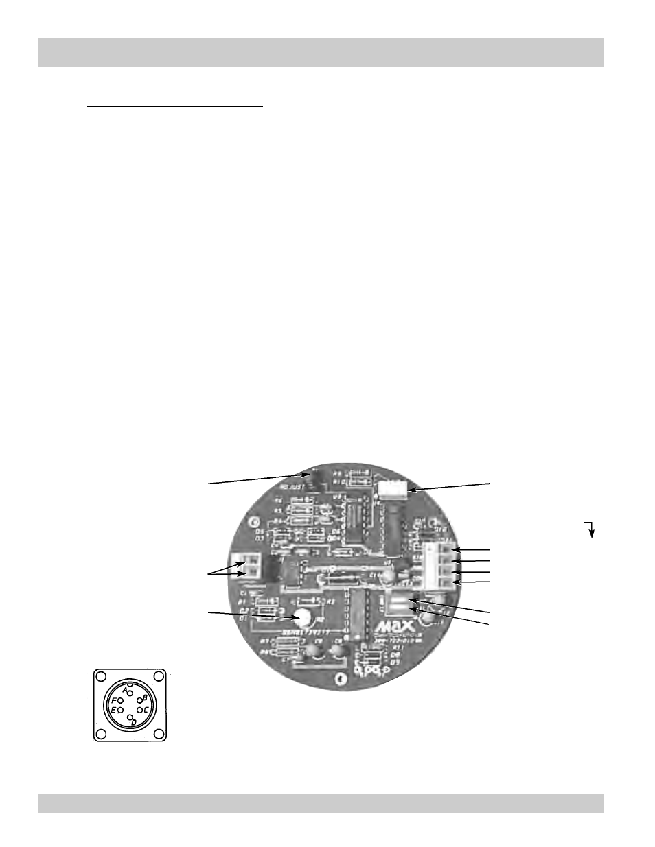 User options & adjustments | Max Machinery 289 Series Flow Meter Transmitters User Manual | Page 6 / 10