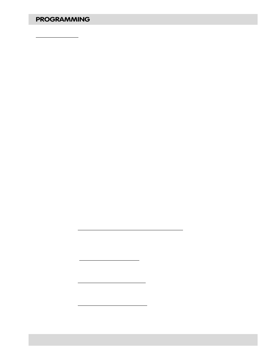 Programming | Max Machinery 120 FLOW RATE & TOTAL INDICATOR User Manual | Page 11 / 36