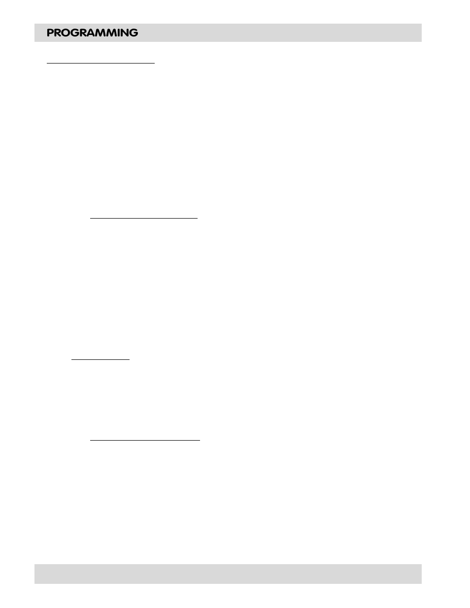 Programming | Max Machinery 120 FLOW RATE & TOTAL INDICATOR User Manual | Page 12 / 36