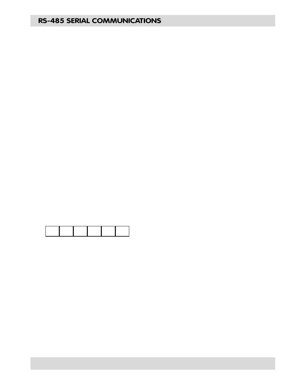Rs-485 serial communications | Max Machinery 120 FLOW RATE & TOTAL INDICATOR User Manual | Page 19 / 36