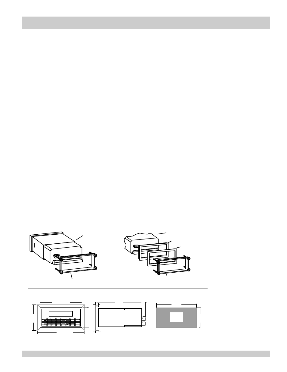 Installation, 121 series, Dimensions | Max Machinery 121 INDICATOR User Manual | Page 9 / 66