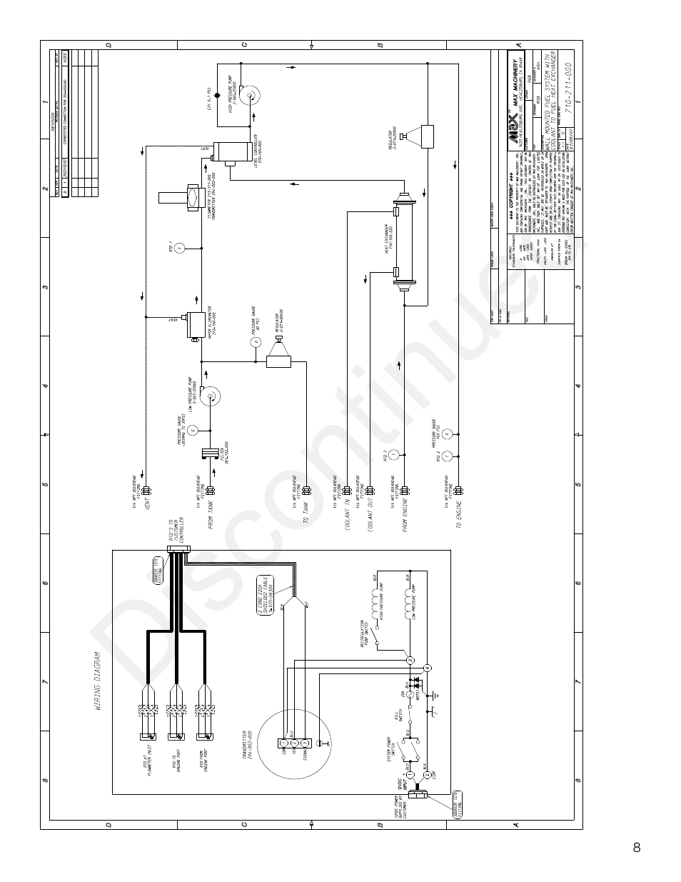 Discontinued | Max Machinery 710 Wall Mount User Manual | Page 8 / 8