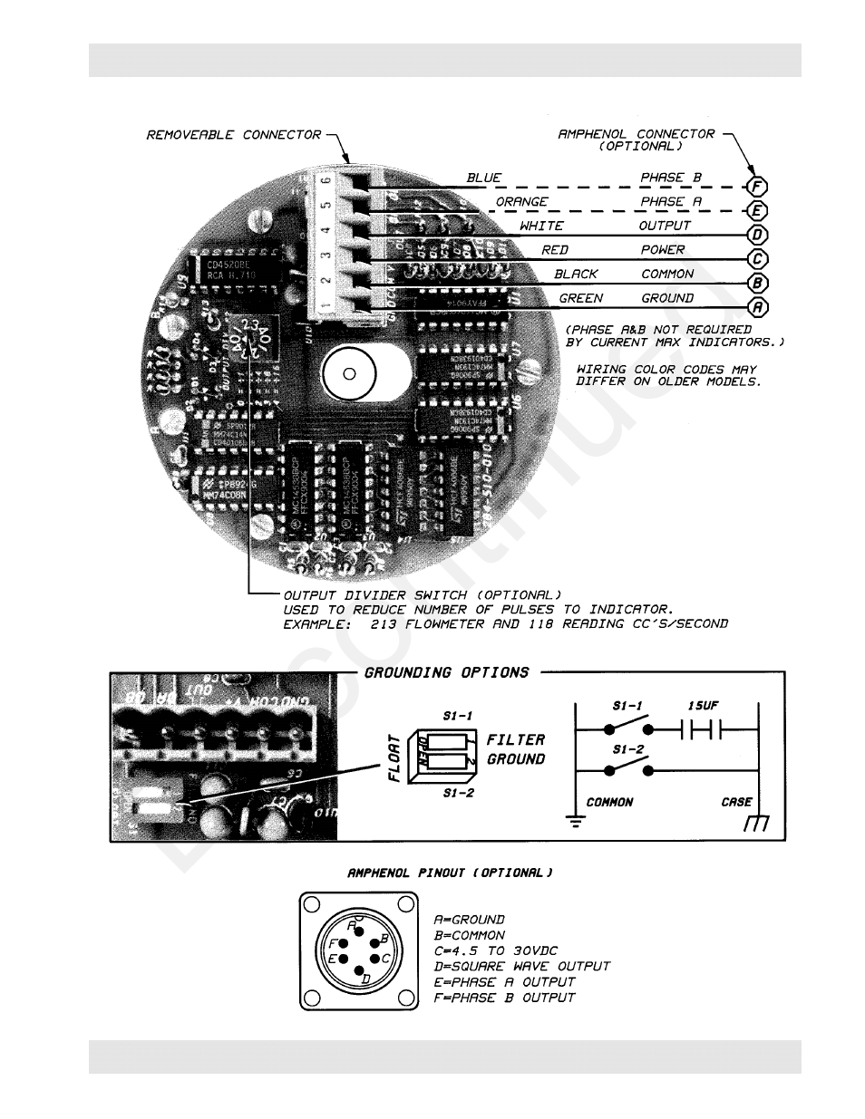 Discontinued | Max Machinery 284-512 SERIES TRANSMITTERS User Manual | Page 5 / 14