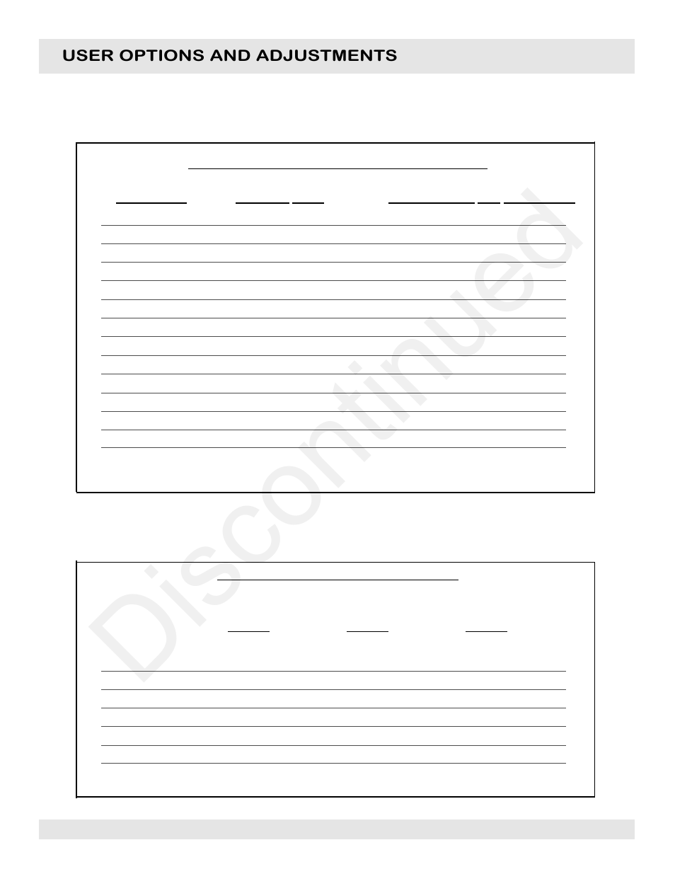 Discontinued, User options and adjustments | Max Machinery 272-5X8 BIDIRECTIONAL TRANSMITTER (210_240 SERIES FLOW METERS) User Manual | Page 10 / 18