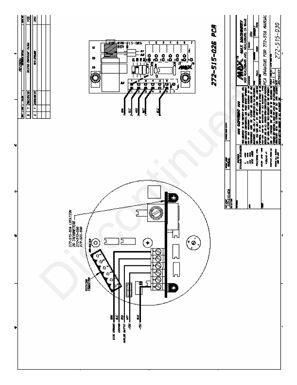 Max Machinery 272-5X8 BIDIRECTIONAL TRANSMITTER (210_240 SERIES FLOW METERS) User Manual | Page 15 / 18