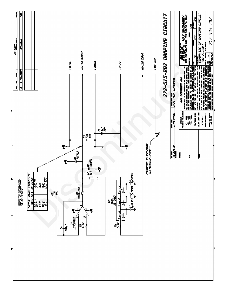 Max Machinery 272-5X8 BIDIRECTIONAL TRANSMITTER (210_240 SERIES FLOW METERS) User Manual | Page 18 / 18