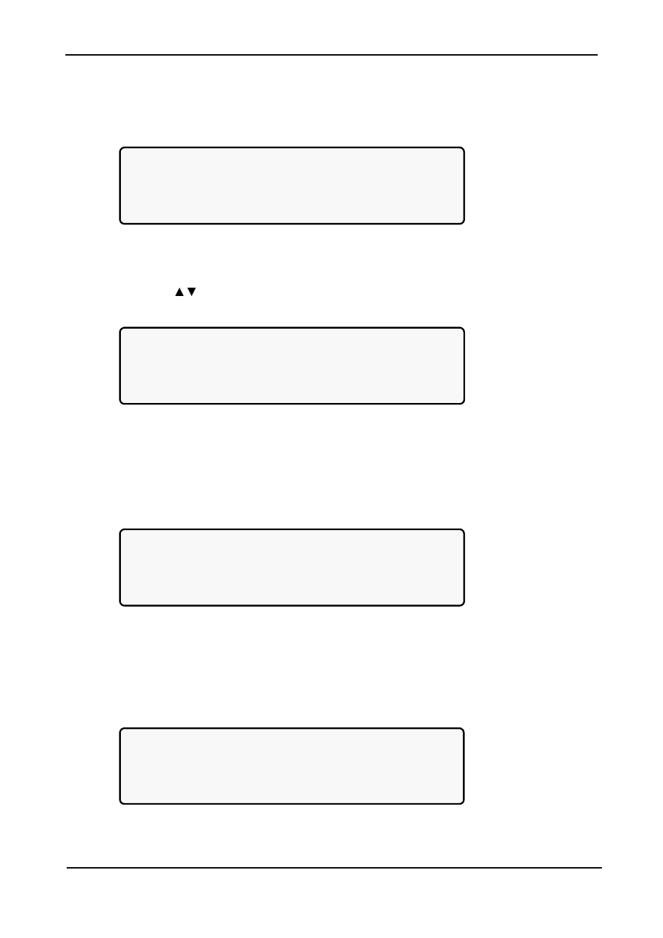 6 setting frequency limits, 7 calibrating dc voltage, Setting frequency limits | Calibrating dc voltage, Figure 168: module config. setup menu, Figure 169: select the frequency limits, Figure 170: module config. setup menu, Figure 171: calibrate positive or negative voltage | MaxPower Corp Gamatronic Power+ M50-RM User Manual | Page 120 / 192