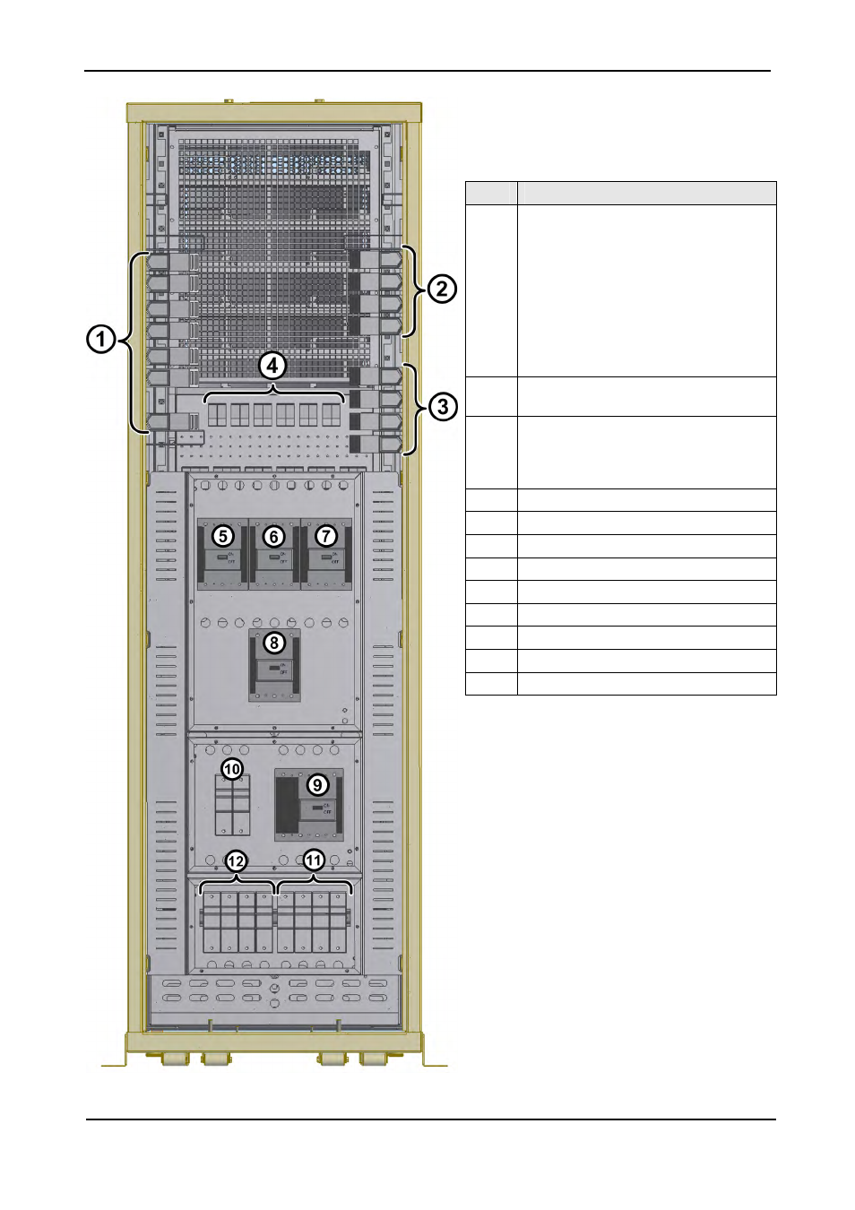 Figure 2: power+ rm50 3x208 vac, rear view | MaxPower Corp Gamatronic Power+ M50-RM User Manual | Page 19 / 192